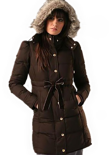 Black Juicy Couture Angel Down Coats