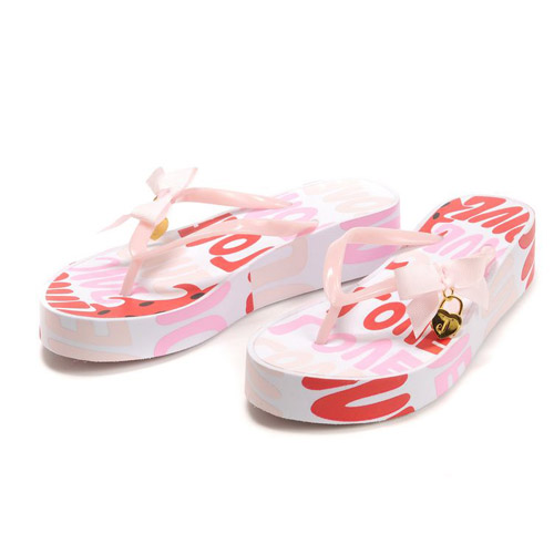 Juicy Couture Sandals Pink Red