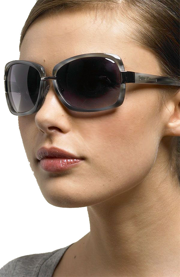 Juicy Couture Shiny Sunglasses Dark Black