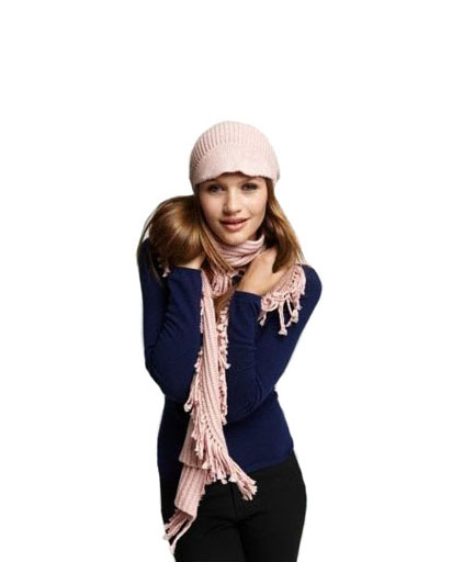 Juicy Couture Scarves and Hats Light Pink