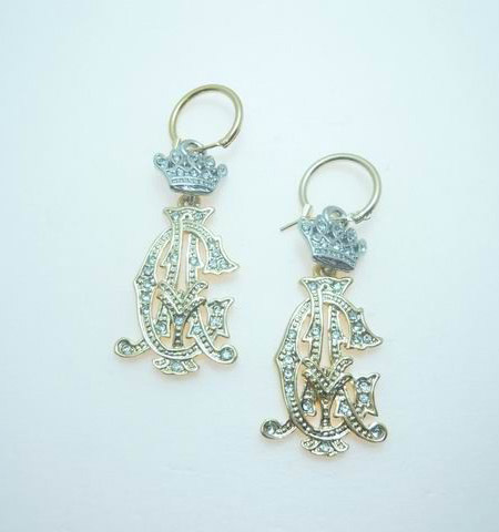 Juicy Couture Gold Necklace Silver Crown