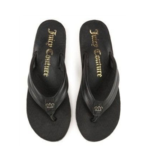 Juicy Couture Sandals Crown Black