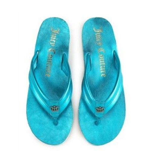 Juicy Couture Sandals Crown Turquoise