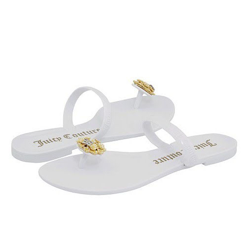 Juicy Couture Sandals Classic In White