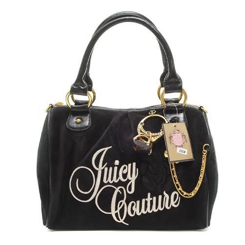 Juicy Couture Ring Bling Madge Handbag In Black