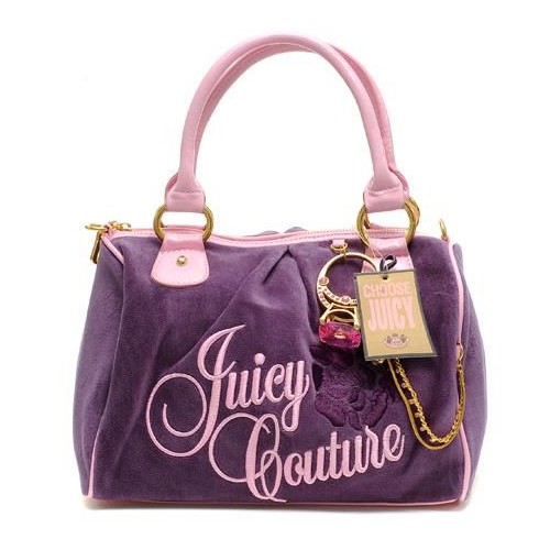 Juicy Couture Ring Bling Madge Handbag In Purple