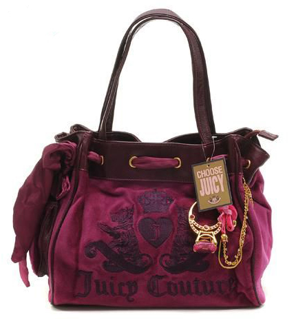 Juicy Couture Daydreamer Handbags Scottie Bling In Scarlet